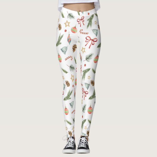 Het gaat allemaal om Kerstmis. Leggings (Voorkant)