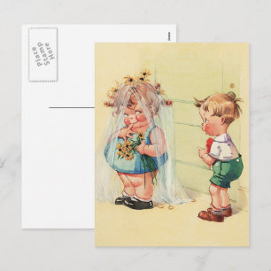 Het gaat allemaal om liefde.  Art Valentijnsdag Feestdagenkaart