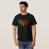 Het gaat allemaal om paddenstoelen en het foerager t-shirt (Voorkant volledig)
