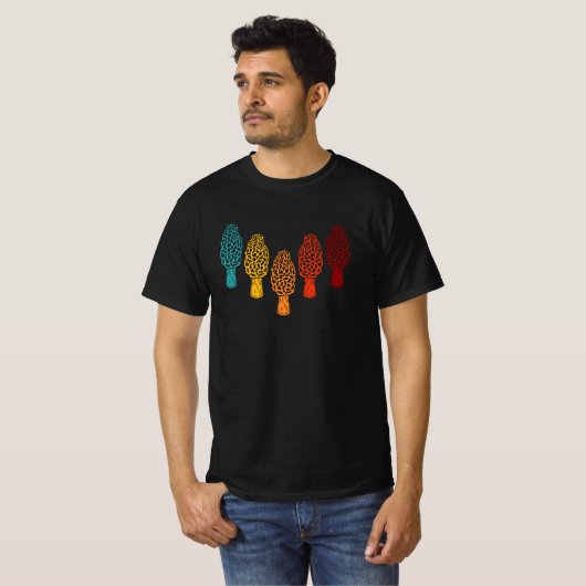 Het gaat allemaal om paddenstoelen en het foerager t-shirt (Voorkant volledig)