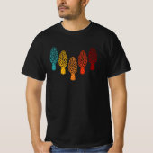Het gaat allemaal om paddenstoelen en het foerager t-shirt (Voorkant)