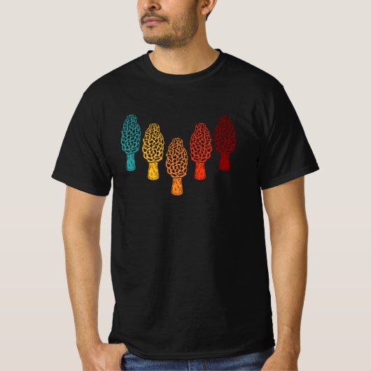 Het gaat allemaal om paddenstoelen en het foerager t-shirt (Voorkant)