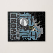 Het gaat allemaal over Drums Jigzaag Puzzle Legpuzzel (Horizontaal)