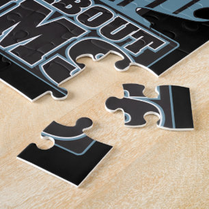 Het gaat allemaal over Drums Jigzaag Puzzle Legpuzzel