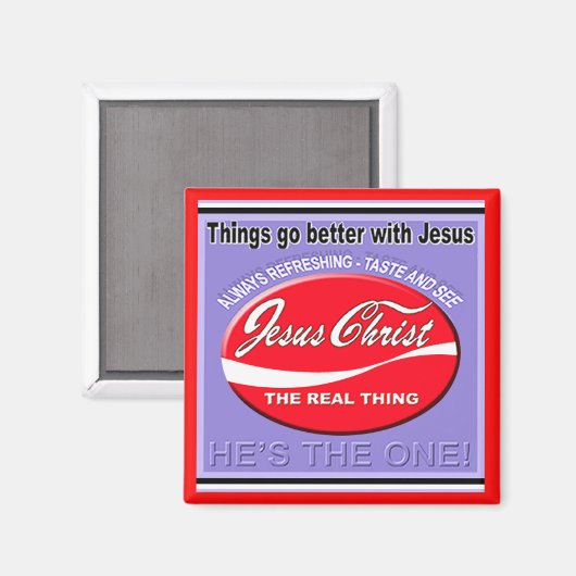 Het gaat beter met Jesus Magnet (Voorkant / Achterkant)