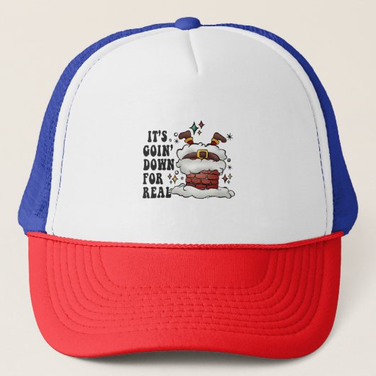 het gaat echt gebeuren trucker pet (Voorkant)