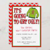 Het gaat een lelijke kerst krijgen kaart (Voorkant / Achterkant)