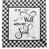 Het gaat goed douchegordijn (Voorkant)