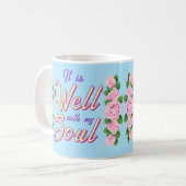 Het gaat goed koffiemok (Voorkant links)