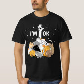 Het gaat goed met Funny Cats Lover T-shirt (Voorkant)