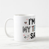 Het gaat goed met mij koffiemok (Links)