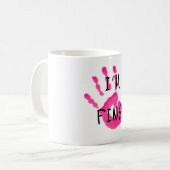Het gaat goed met mij koffiemok (Voorkant links)