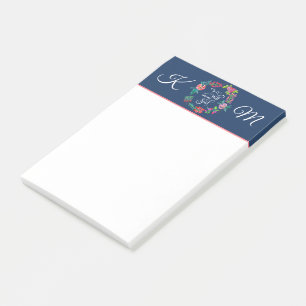 Het gaat goed met mijn ziel monogram post-it notit post-it® notes
