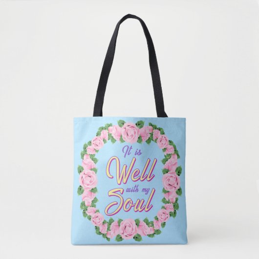 Het gaat goed tote bag (Voorkant)