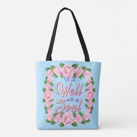 Het gaat goed tote bag (Achterkant)