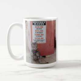 Het gaat je kat mok kosten