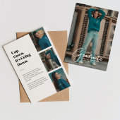 "Het gaat naar beneden" Modern Photo Collage Afstu Aankondiging