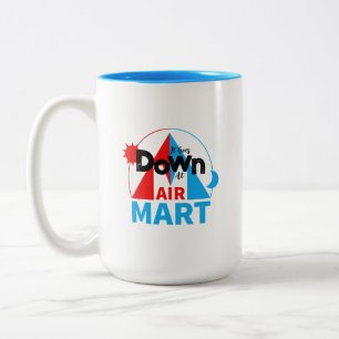 Het gaat neer bij Air Mart - Officiële Mok