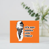 Het gaat niet likken briefkaart (Staand voorkant)