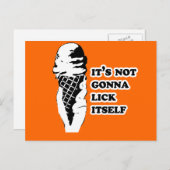 Het gaat niet likken briefkaart (Voorkant / Achterkant)