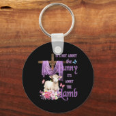 Het gaat niet om de bunny maar om de Lamb Cute. Sleutelhanger (Voorkant)