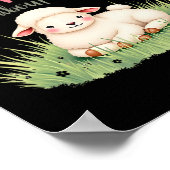 Het gaat niet om het konijn, maar om zijn paaslam poster (Hoek)