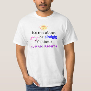 Het gaat niet om homo of hetero t-shirt