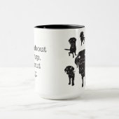 "Het gaat niet om opgeven. Het gaat om geven." Mok (Midden)