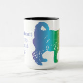 "Het gaat niet om opgeven. Het gaat om geven." Mok (Midden)