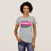Het gaat niet over sport t-shirt (Voorkant volledig)