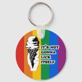 HET GAAT NIET ZELF LIKKEN SLEUTELHANGER (Voorkant)