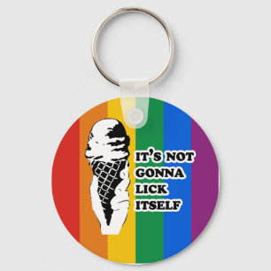 HET GAAT NIET ZELF LIKKEN SLEUTELHANGER