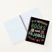 HET GAAT OM BOEKEN & PYJAMA'S TEL ME IN Grappig Le (Binnen)