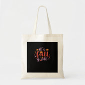 Het gaat om de Herfst Y’all Retro Classic Tote Bag (Voorkant)