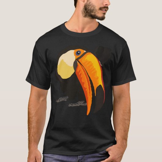 Het gaat om de Toco Toucan T-shirt (Voorkant)