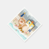 HET GAAT OM DEZE ÉÉN - KIESpapierservetten Servet (Hoek)