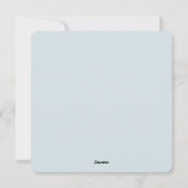 Het gaat om dit verhaal, Starfish Story. Feestdagenkaart (Achterkant)