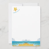 Het gaat om dit verhaal, Starfish Story. Feestdagenkaart (Achterkant)