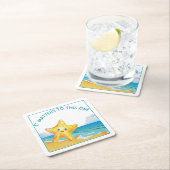 Het gaat om dit verhaal, Starfish Story. Kartonnen Onderzetters (Insitu)