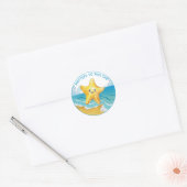 Het gaat om dit verhaal, Starfish Story. Ronde Sticker (Envelop)