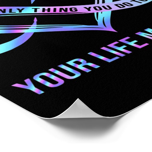 Het gaat om zelfmoordpreventie poster (Hoek)