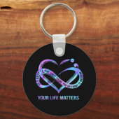 Het gaat om zelfmoordpreventie sleutelhanger (Voorkant)