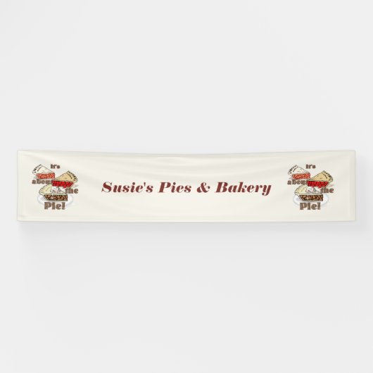 Het gaat over de Pie Spandoek (Horizontaal)