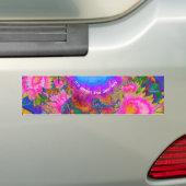 Het gaat over de reis bumpersticker (Op auto)