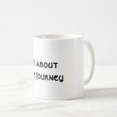 Het gaat over de reis koffiemok (Voorkant rechts)