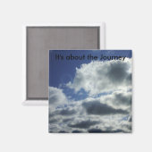 Het gaat over de reis magneet (Voorkant / Achterkant)