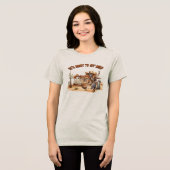 Het gaat over Get Wild Tri-Blend Shirt (Voorkant volledig)