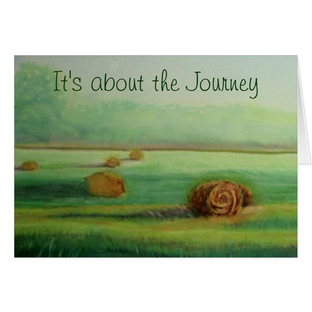 Het gaat over het Journey  waterverflandschap (Voorkant Horizontaal)