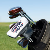 Het gaat over Madam Time Kamala Harris verkiezing Golfheadcover (Insitu)