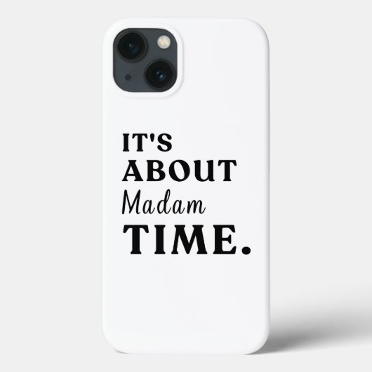 Het gaat over Madame Time Presidential Election Gi Case-Mate iPhone Case (Achterkant)